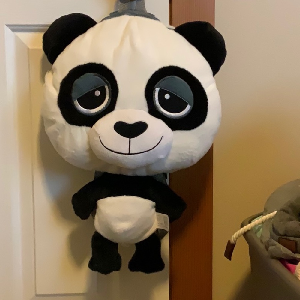 Stuffed Panda Backpack